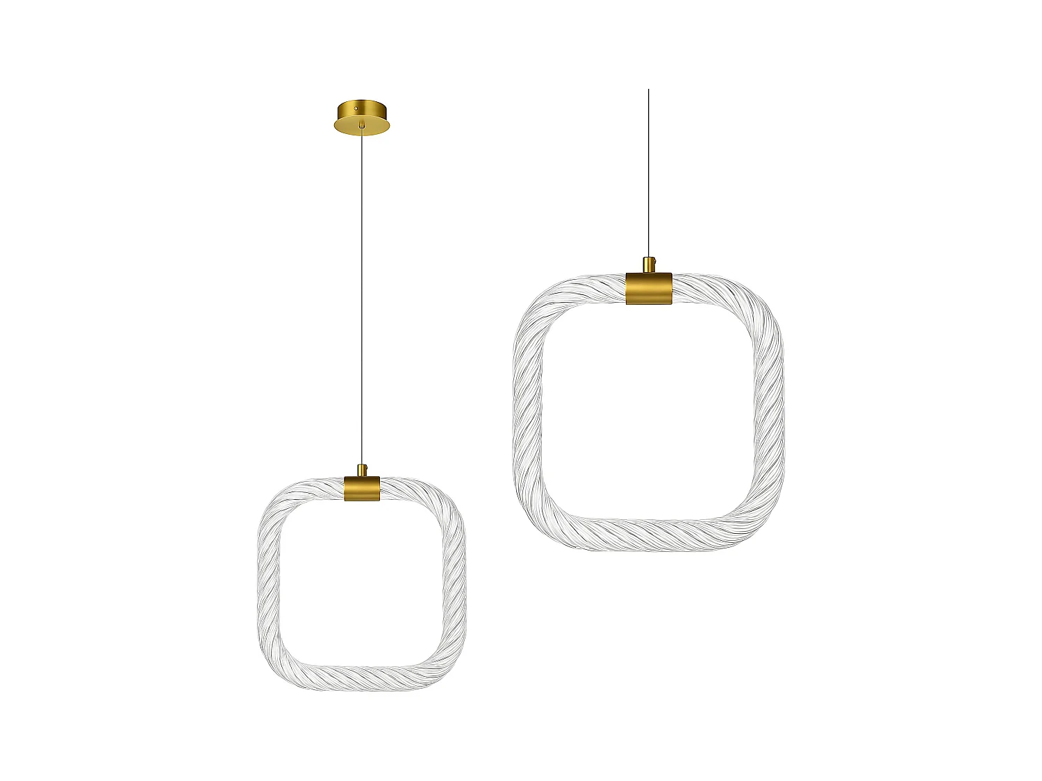 Candeeiro Suspenso Toolight LHJ056-CP1 White
