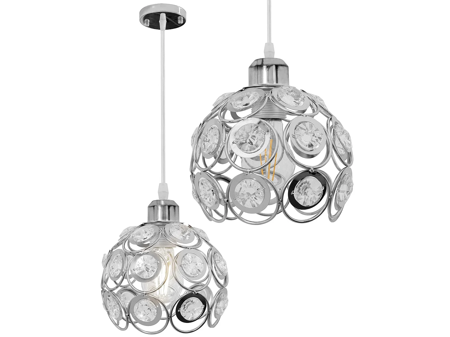 Hanglamp Toolight APP207-1C Chrome