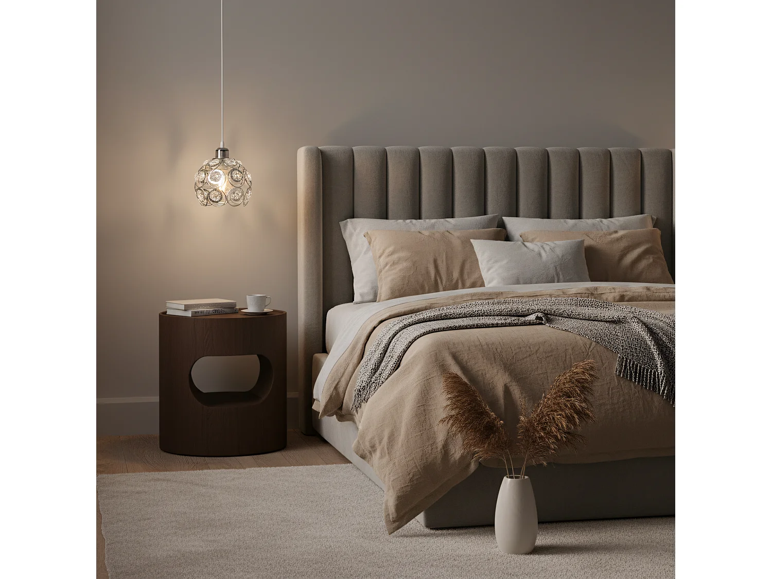Lampe Suspendue Toolight APP207-1C Chrome
