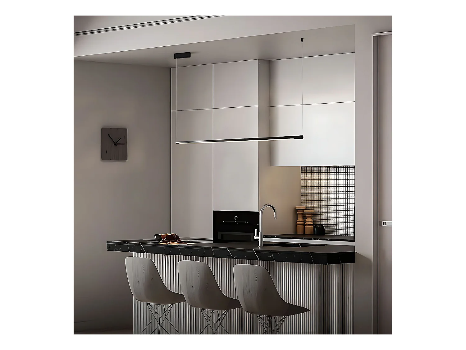 Lampe Suspendue Toolight LHJ032-CP Black