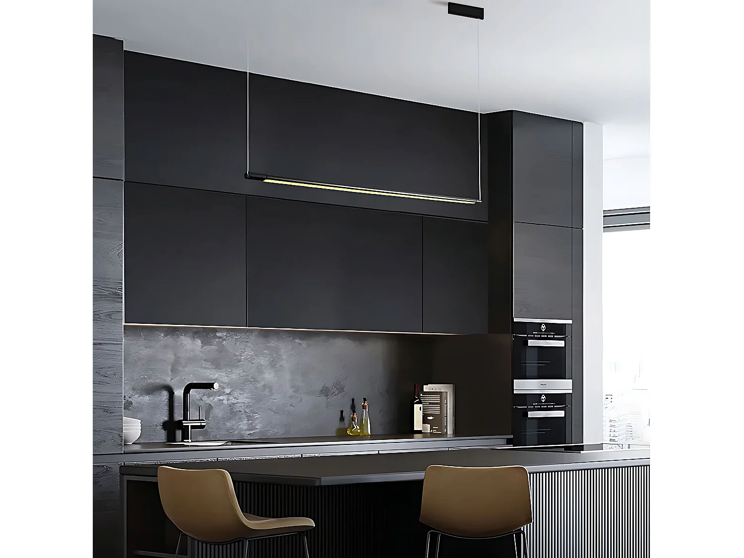 Lampe Suspendue Toolight LHJ032-CP Black