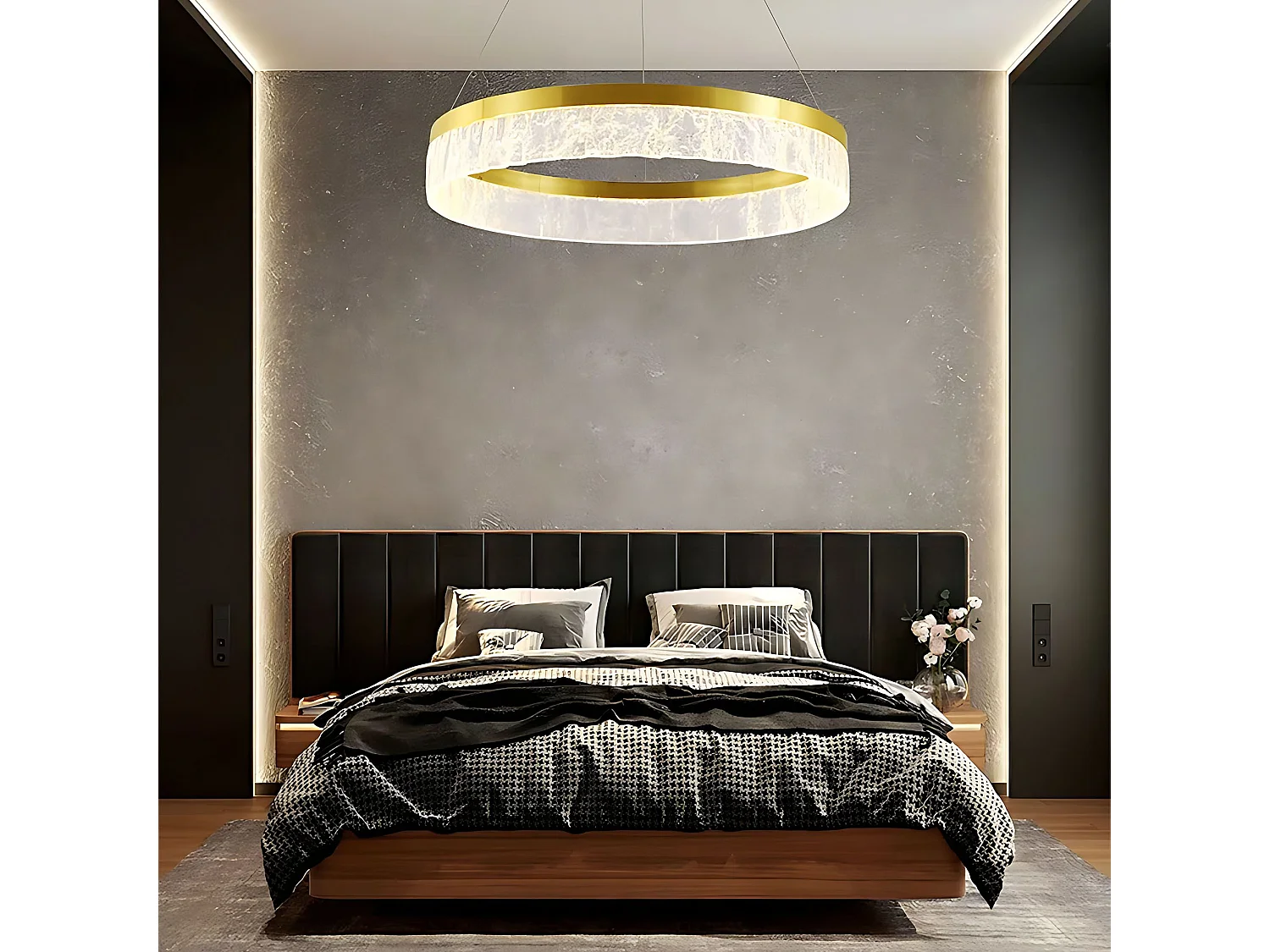 Lampe Suspendue Toolight LHJ046-CP Gold