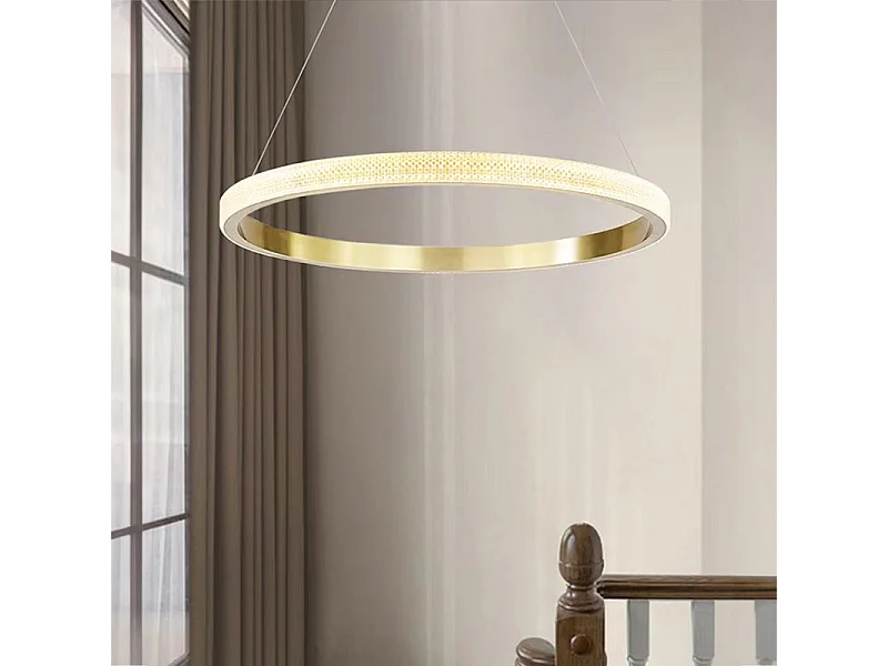 Candeeiro Suspenso Toolight LED APP1510-CP Gold