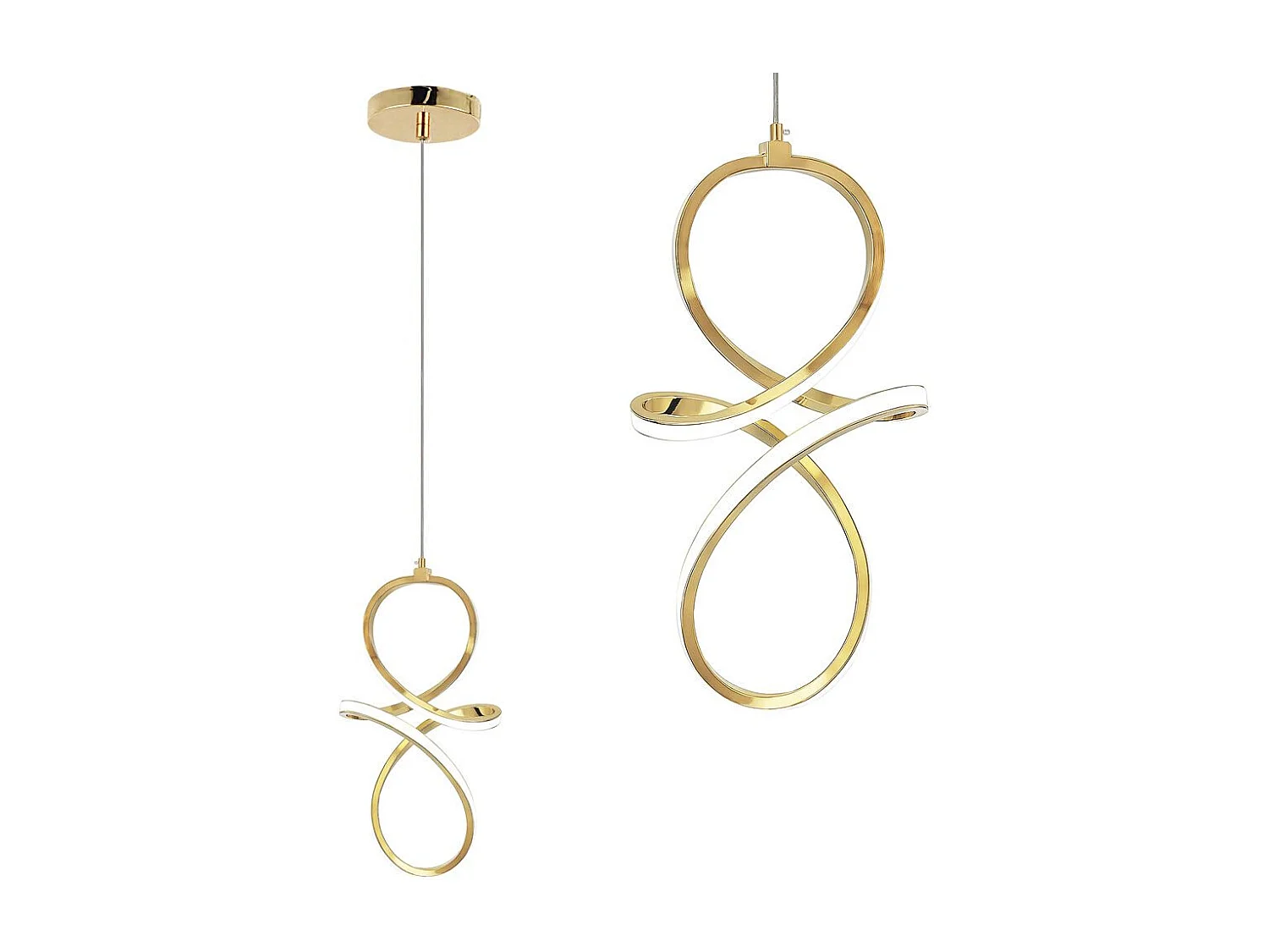 Lampe Suspendue Toolight LHJ091-1CP Gold