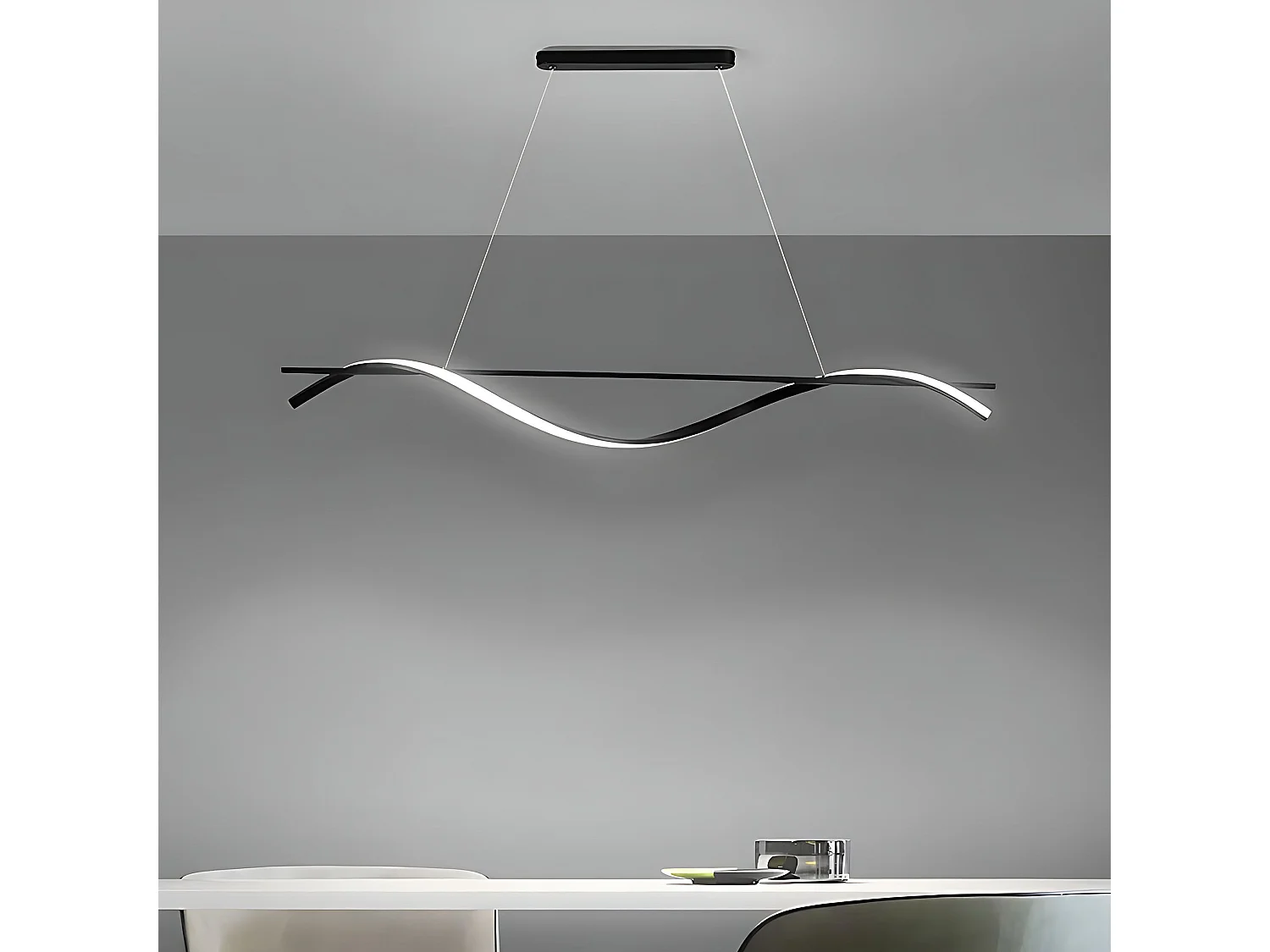 Lampe Suspendue Toolight LHJ019-CP Black