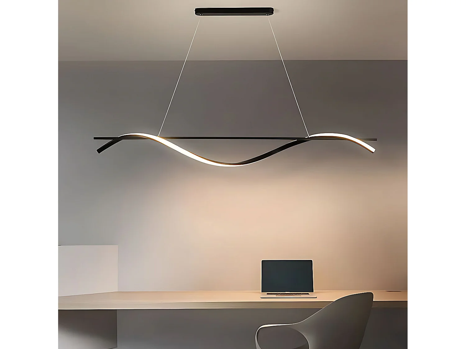 Lampe Suspendue Toolight LHJ019-CP Black