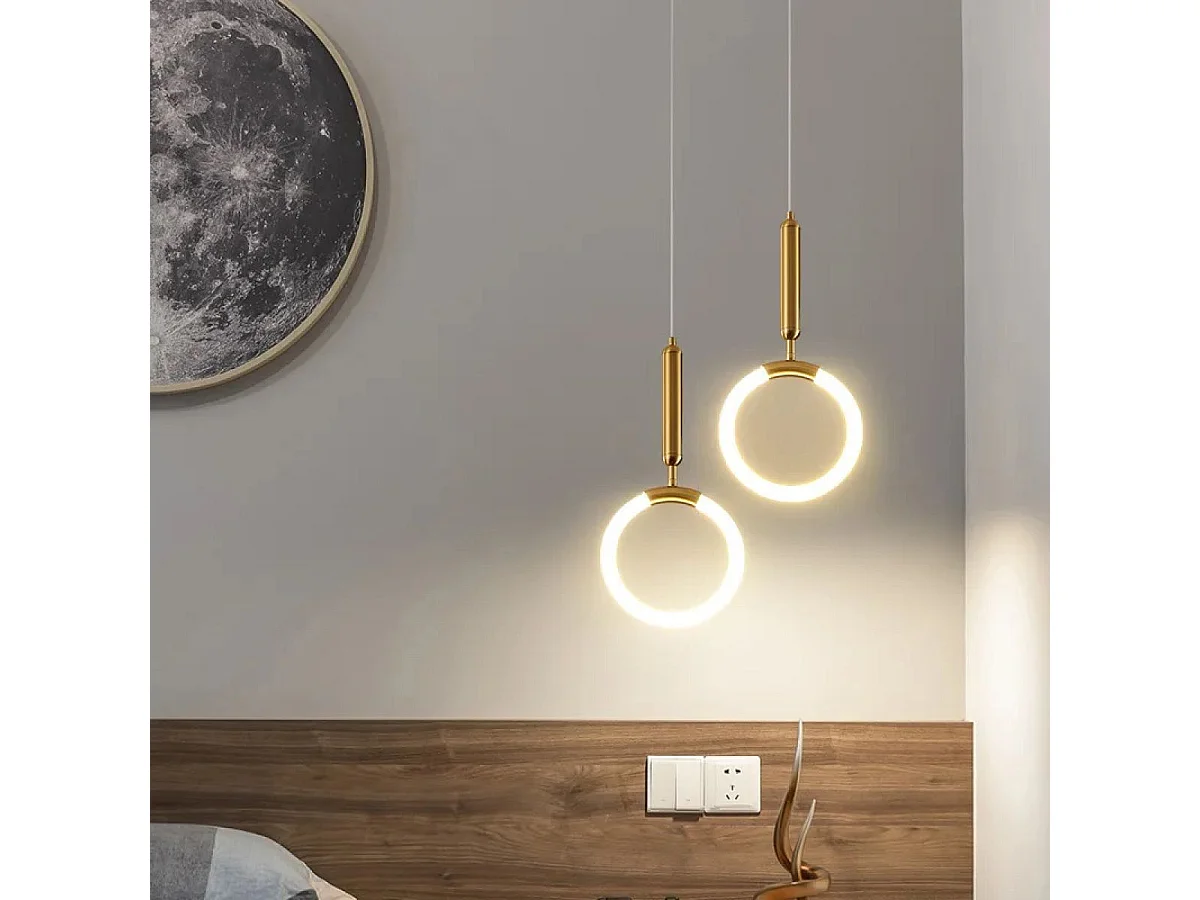 Lampe Suspendue Toolight LHJ058-CP1 Gold