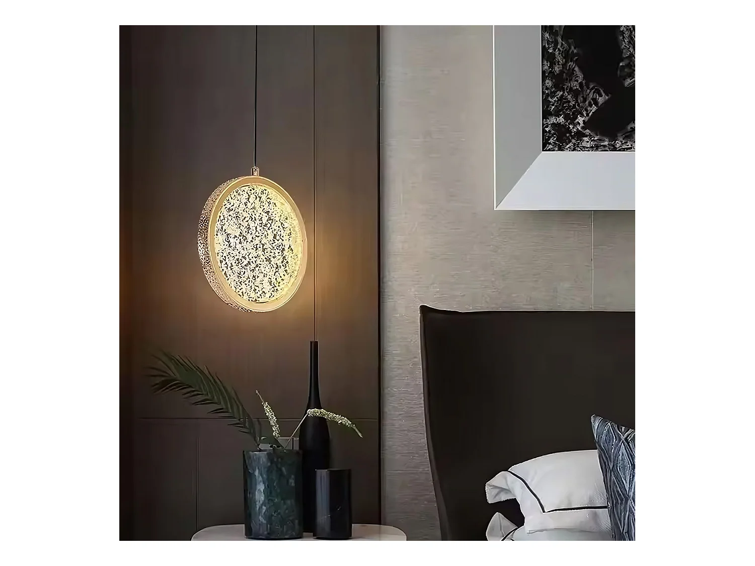 Lampe Suspendue Toolight LHJ100-1CP Gold