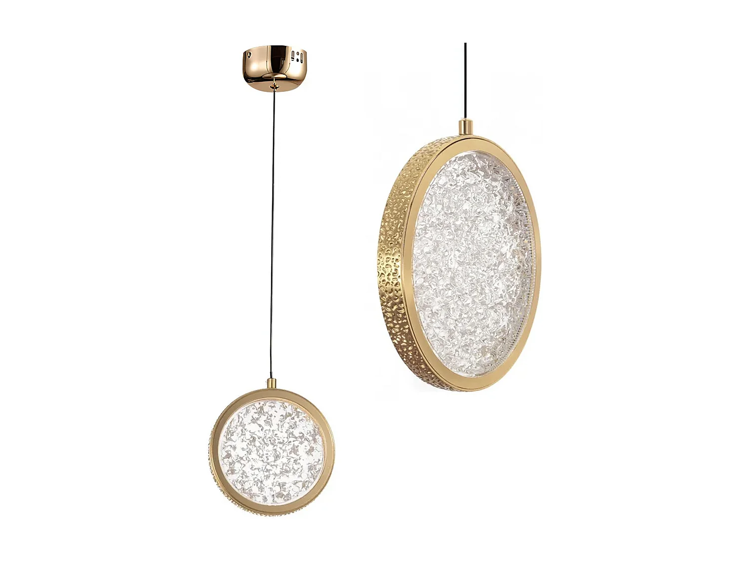 Lampe Suspendue Toolight LHJ100-1CP Gold