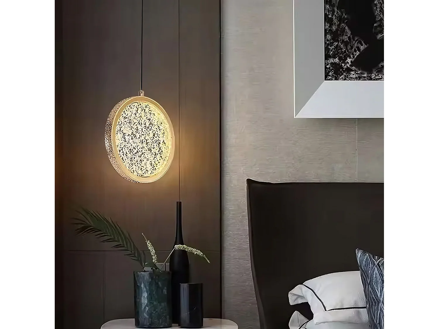 Lampe Suspendue Toolight LHJ100-1CP Gold