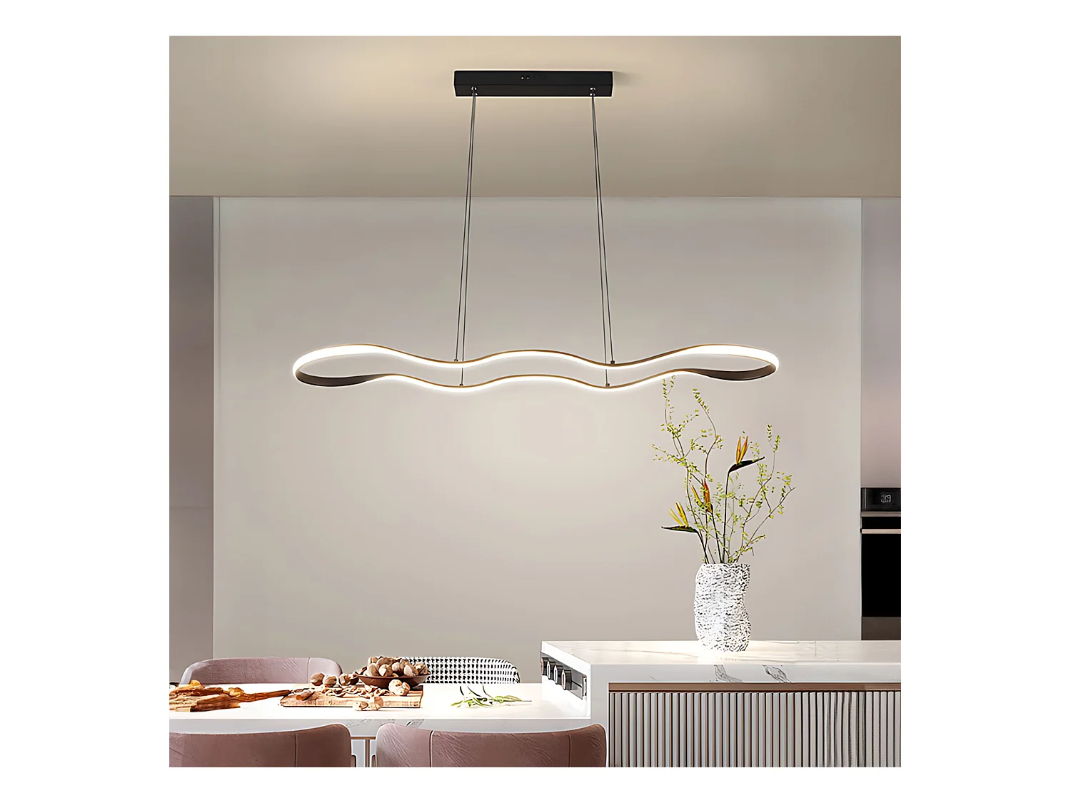 Lampe Suspendue Toolight LHJ026-CP Black