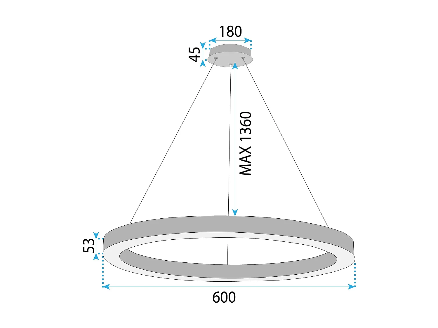 Hanglamp Toolight LHJ051-CP1 Gold