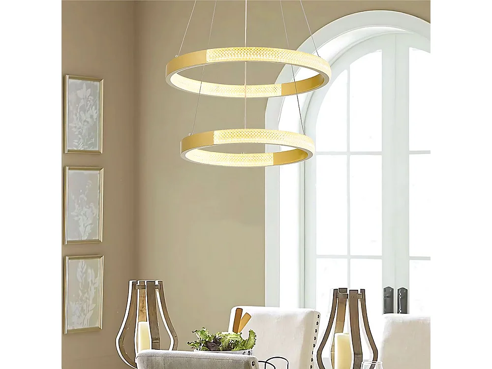 Toolight LHJ044-CP2 hængelampe guld 60X60X120CM