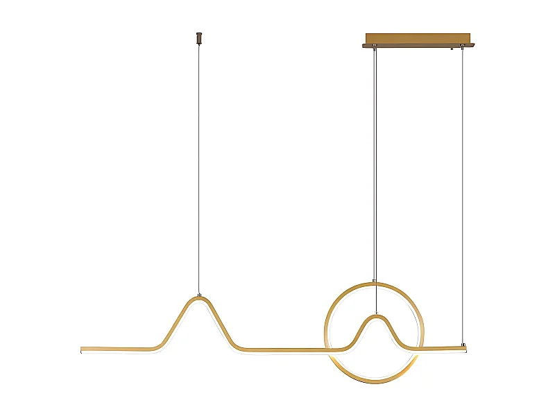 Lampe Suspendue Toolight HJ022-CP  Gold