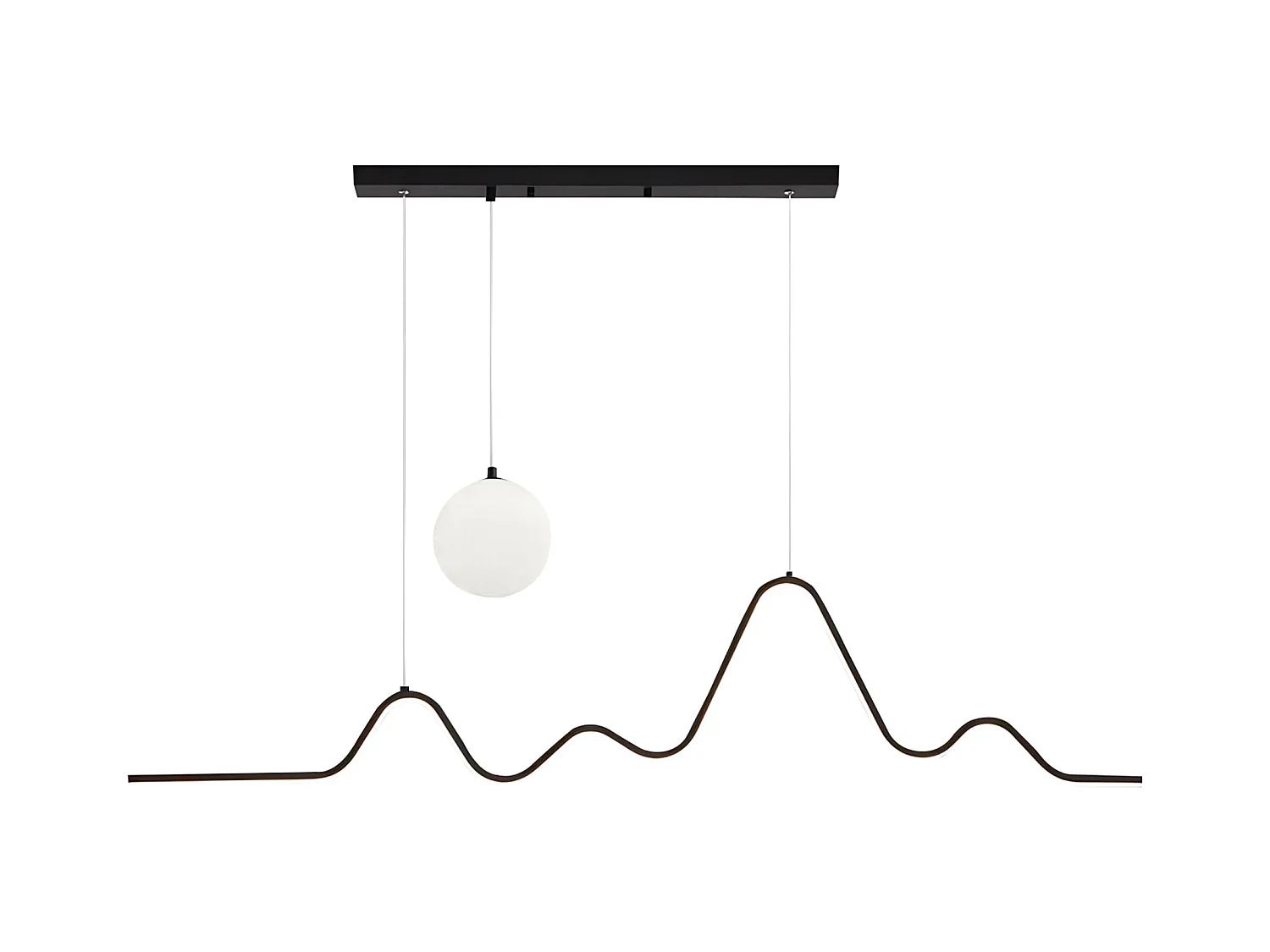 Lampe Suspendue Toolight LHJ033-CP Black