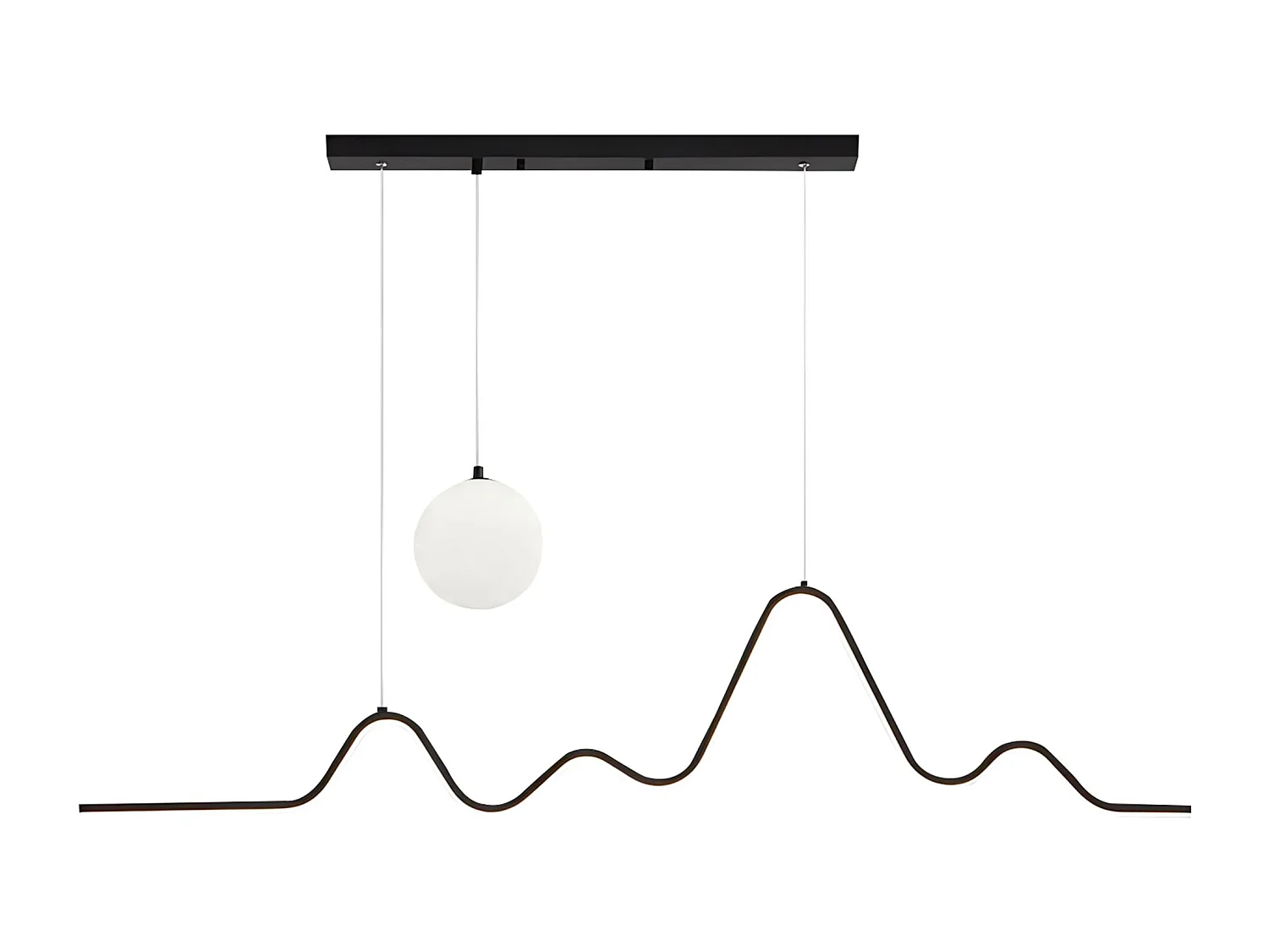 Lampe Suspendue Toolight LHJ033-CP Black