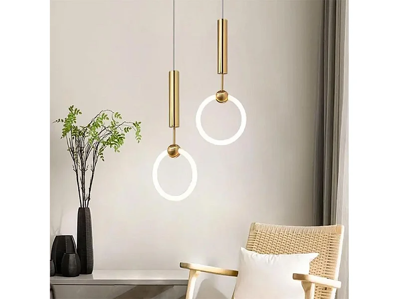 Lampe Suspendue Toolight LHJ059-1CP Gold