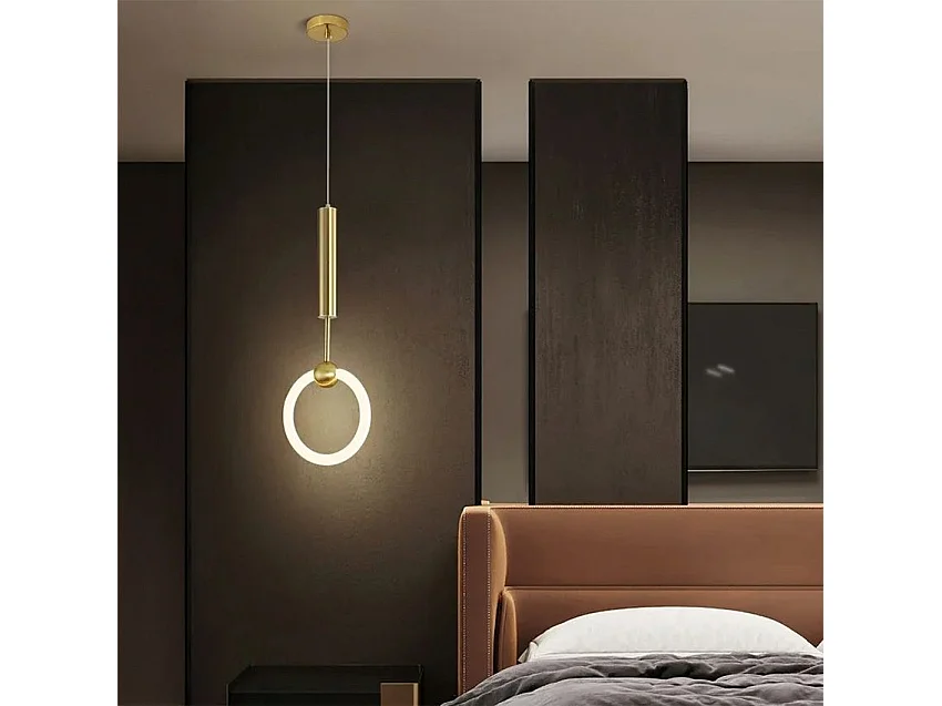 Lampe Suspendue Toolight LHJ059-1CP Gold