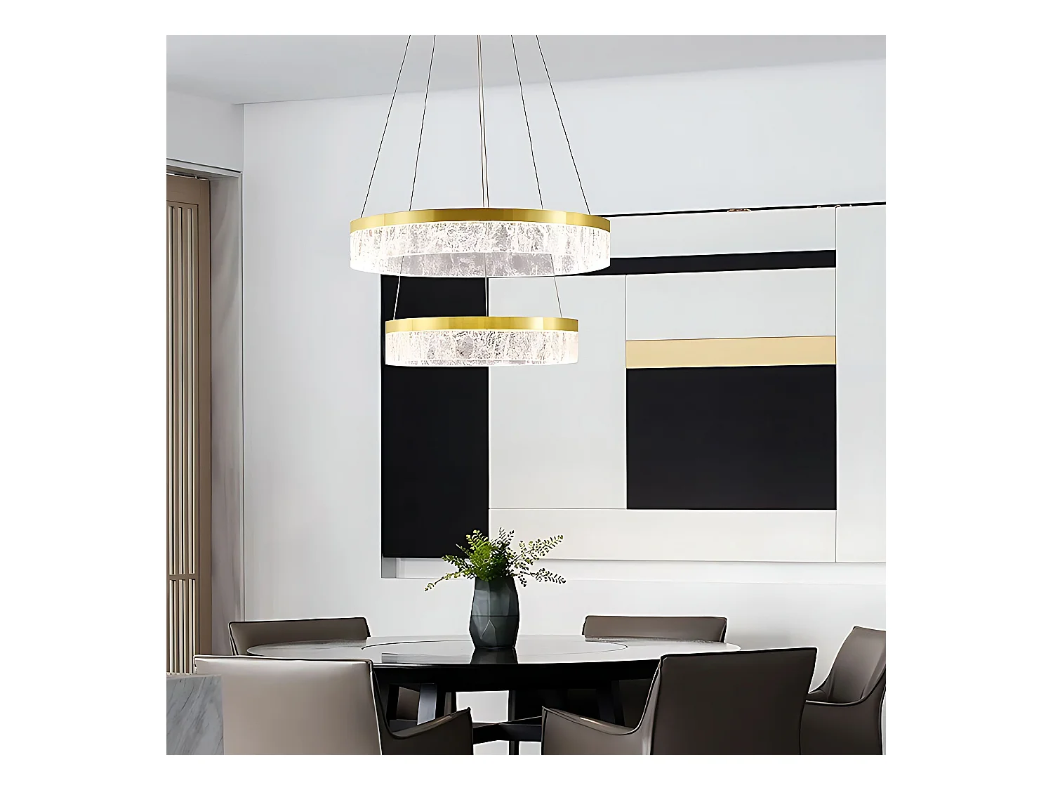 Lampe Suspendue Toolight LHJ049-CP2 Gold