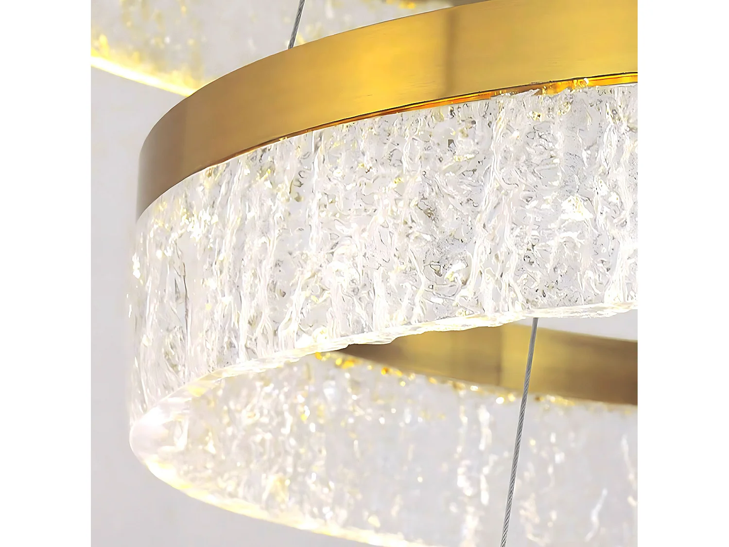 Toolight LHJ049-CP2 hængelampe guld 60X60X6,5CM