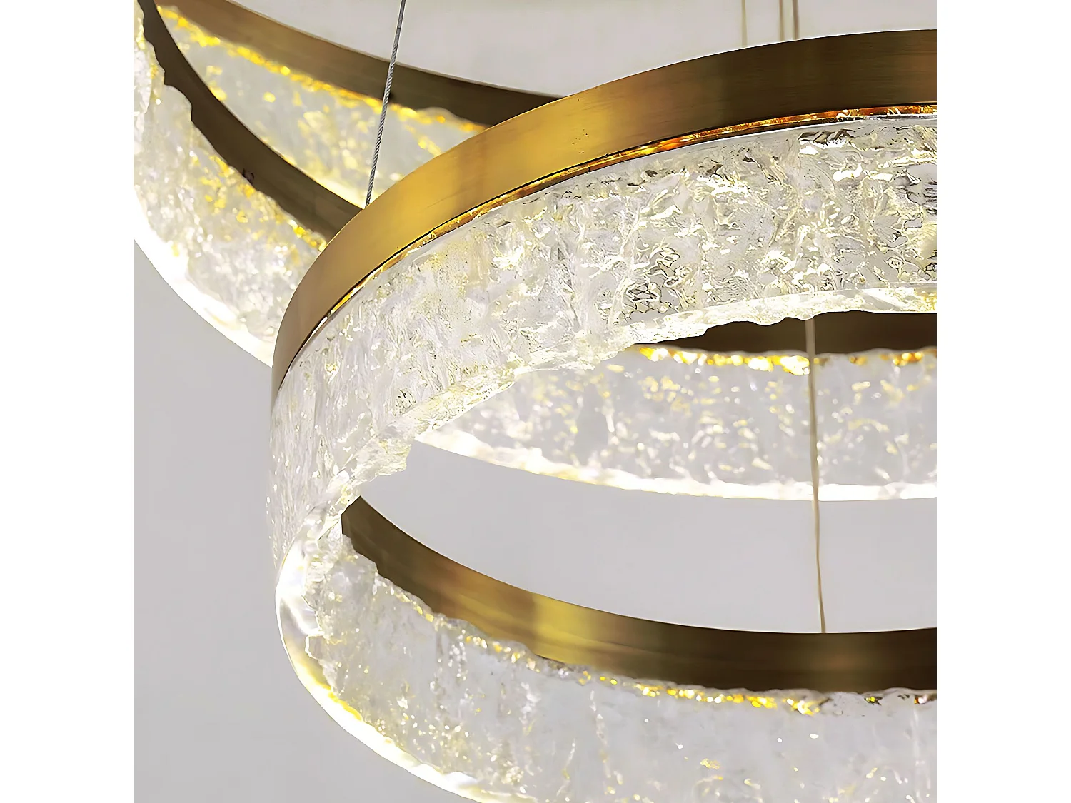 Toolight LHJ049-CP2 hængelampe guld 60X60X6,5CM