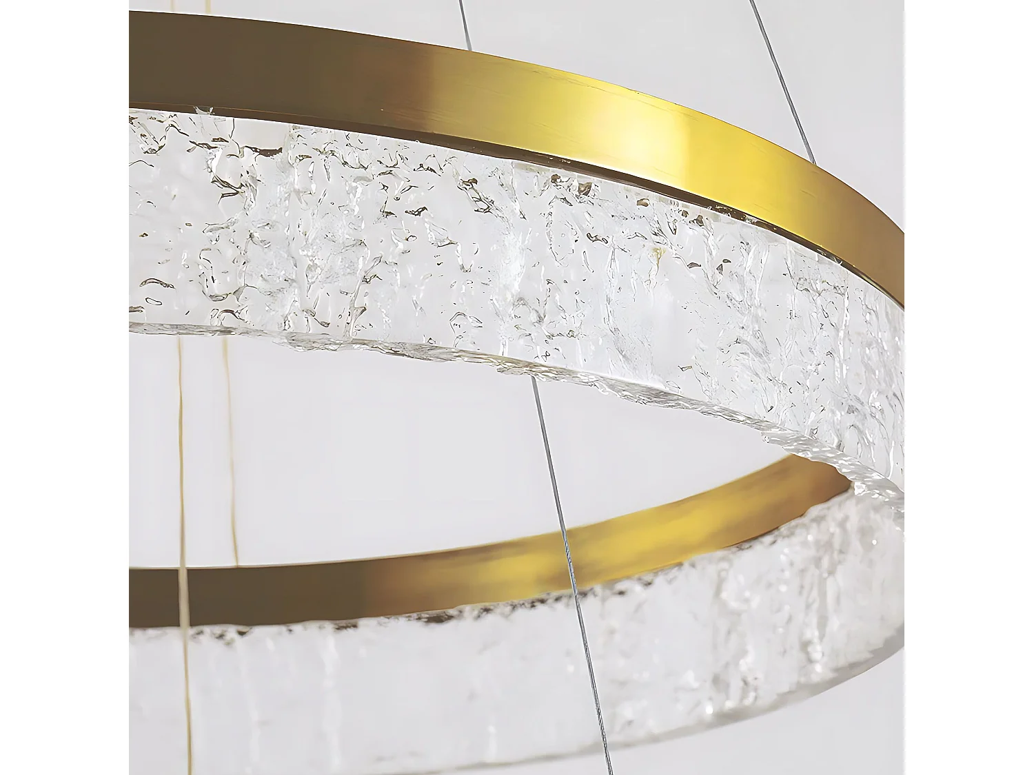 Toolight LHJ049-CP2 hængelampe guld 60X60X6,5CM