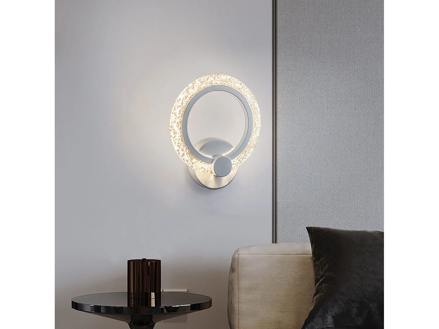 Lampe Suspendue Toolight LHJ067-W Chrome