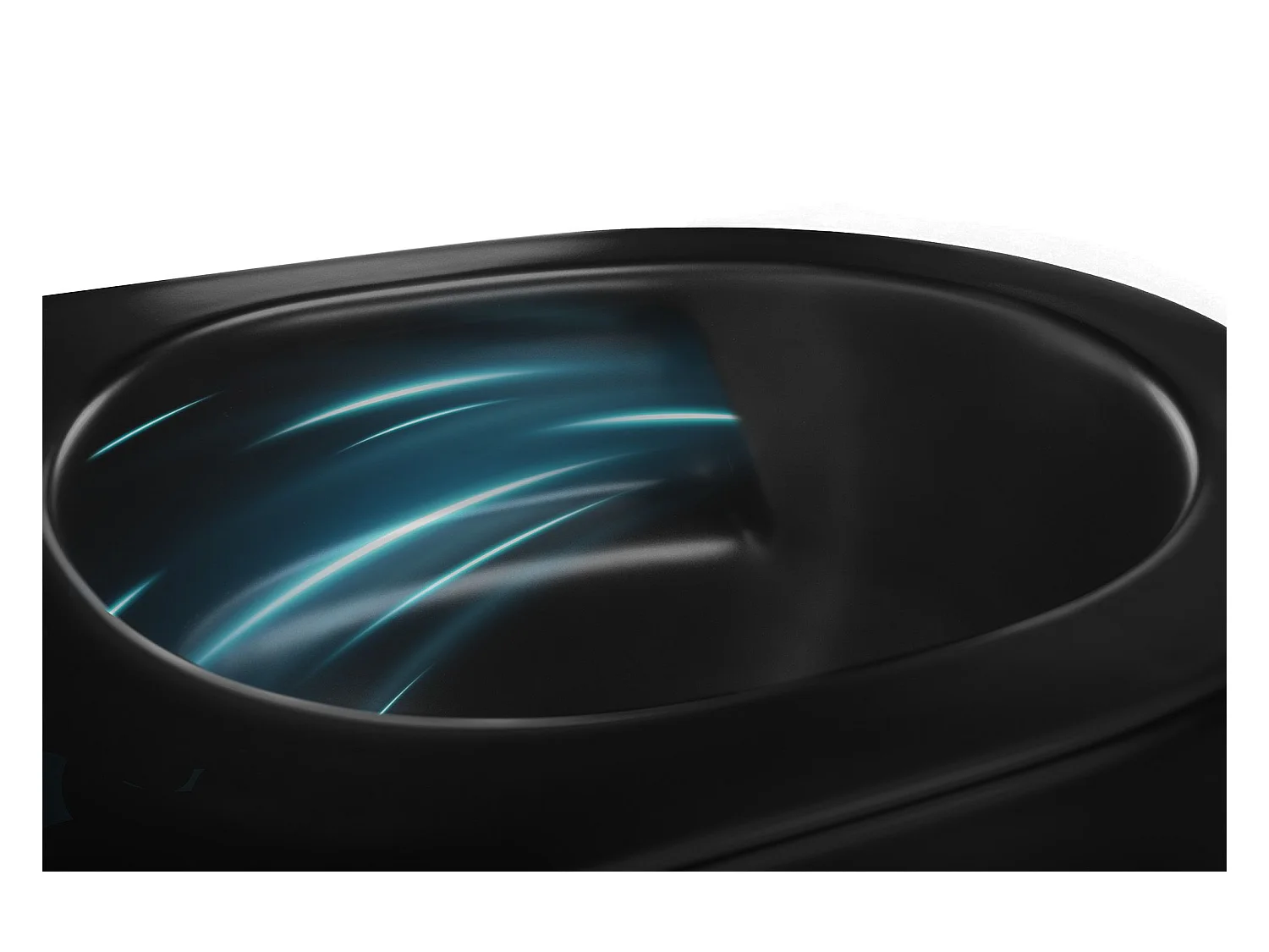 Cuvette Wc Suspendue Rea Carlo Mini Tornado Black