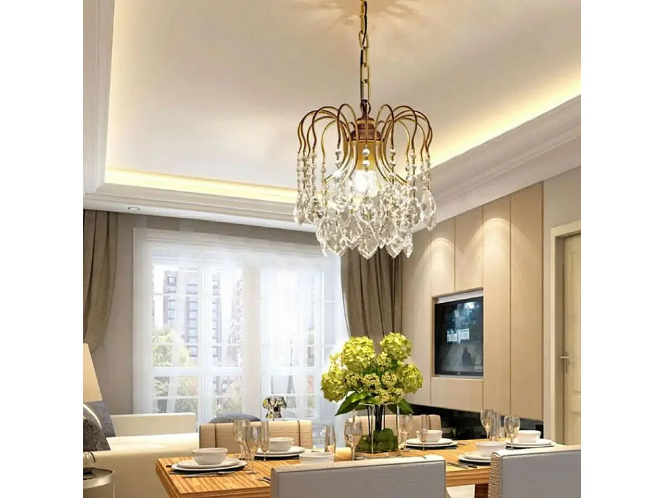 Lampe Suspendue Toolight APP1650-1CP Gold