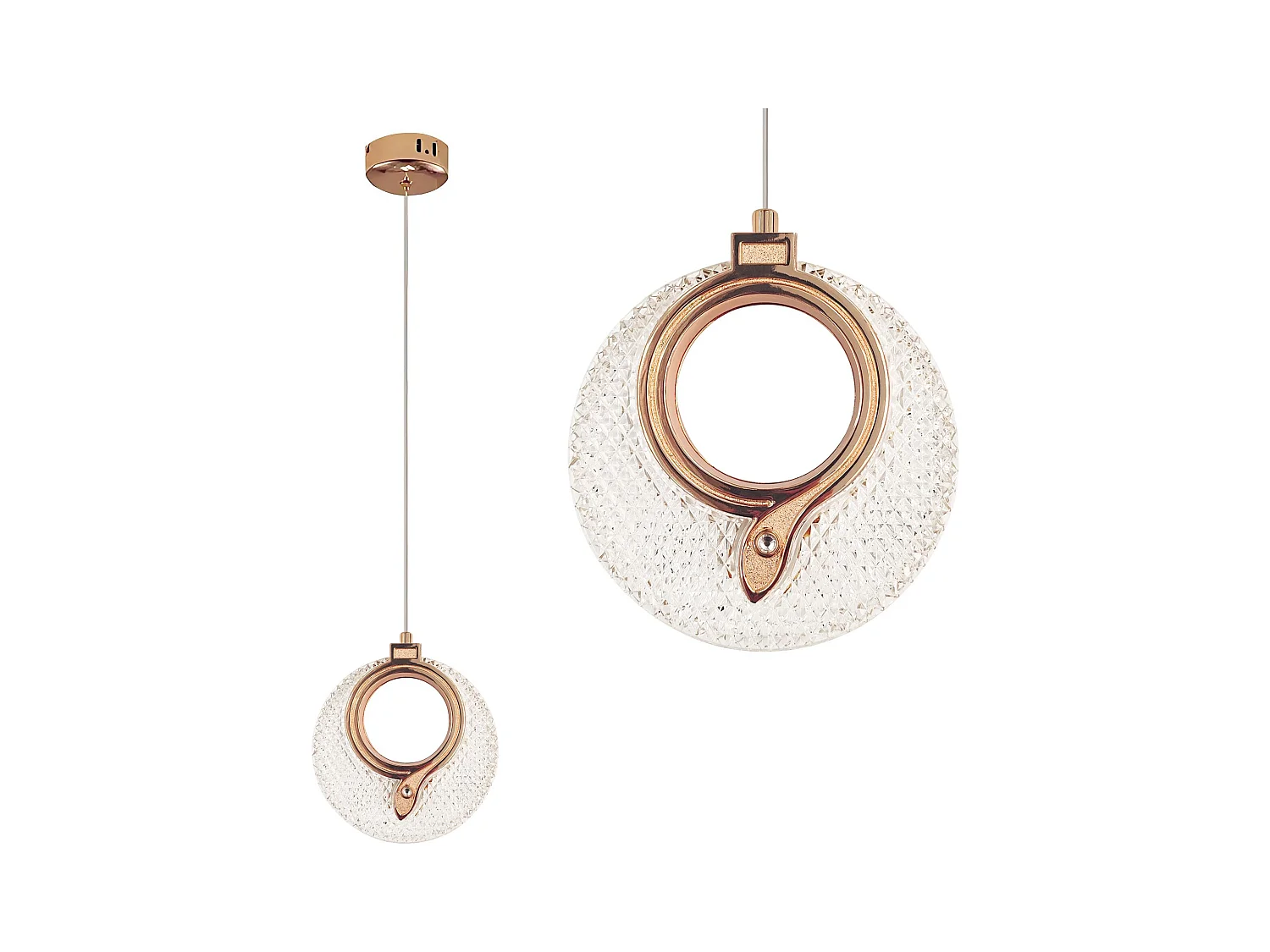 Lampe Suspendue Toolight LHJ110-1CP Golden