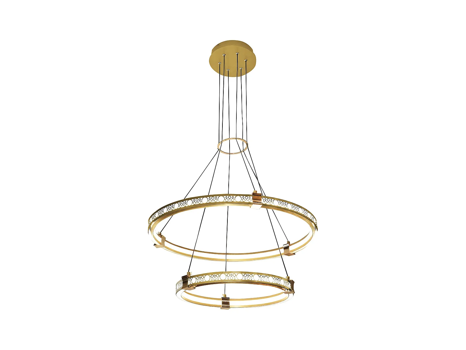 Lampe Suspendue Toolight LHJ037-CP2 Golden