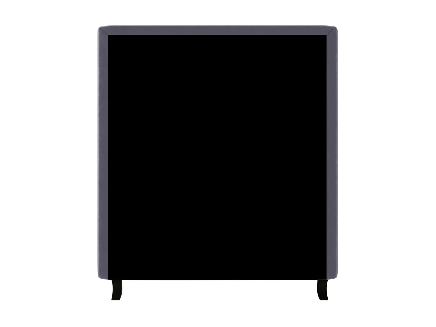 BEDANTE Lit Boxspring LIMBA 80x200 Monolith 70 Bleu clair Lit avec coffre Lit simple Lit d’hôtel Surmatelas Matelas Chambre Espace de rangement