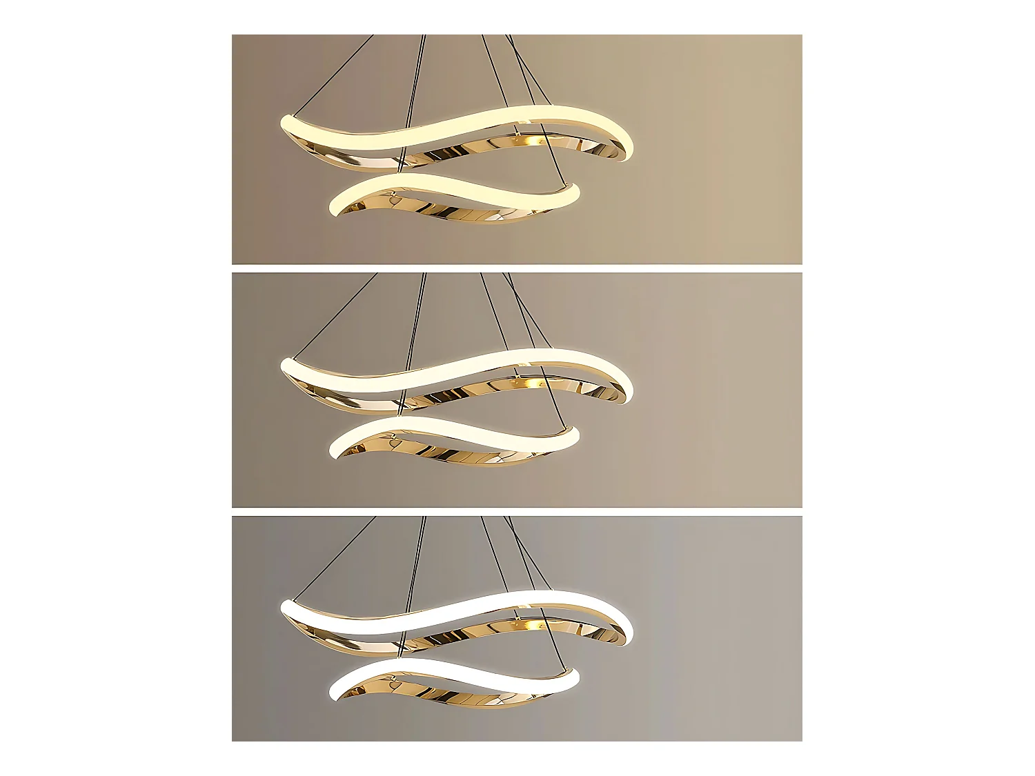 Lampe Suspendue Toolight LHJ016-CP3 BLACK Black