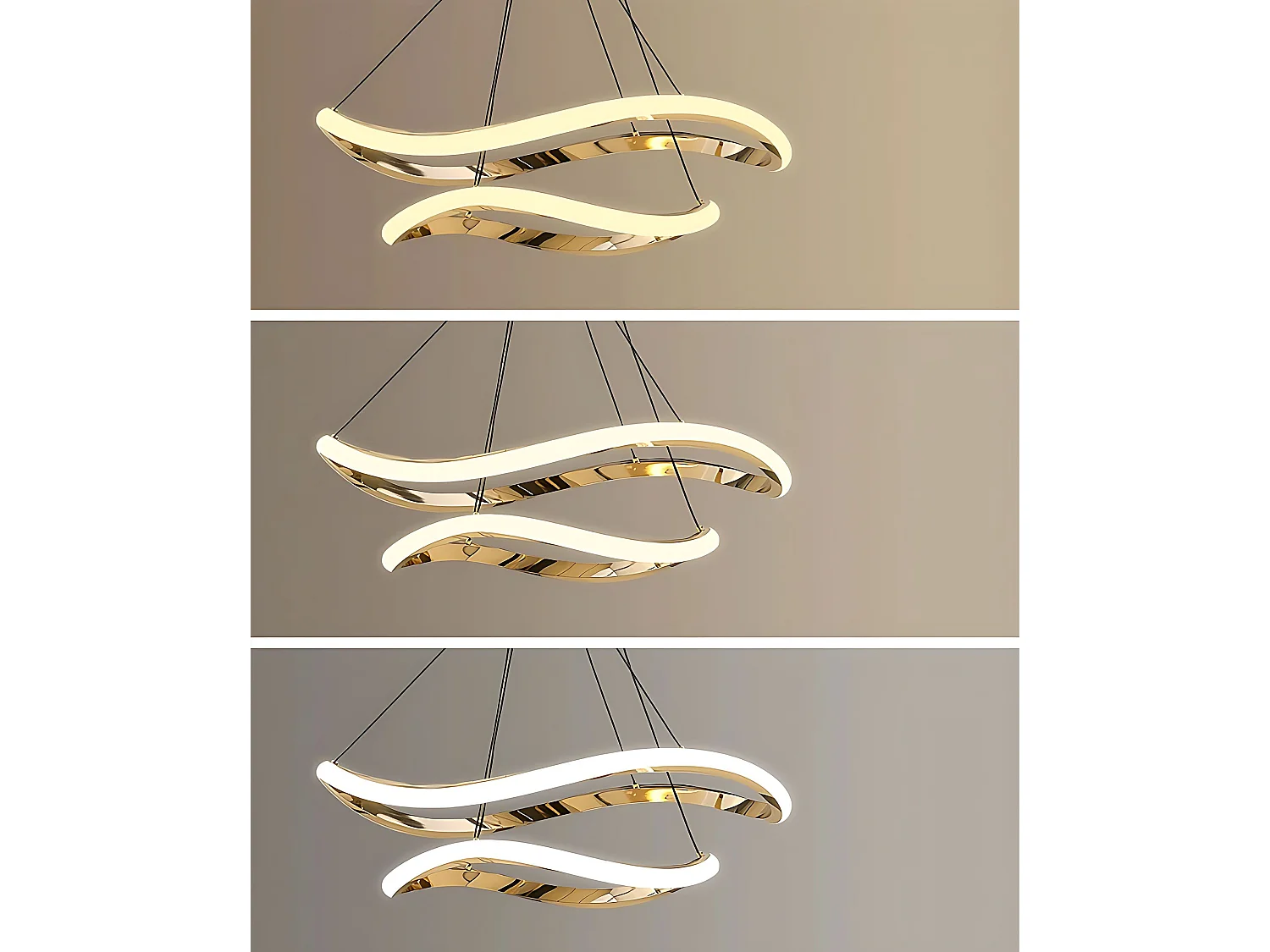 Lampe Suspendue Toolight LHJ016-CP3 BLACK Black