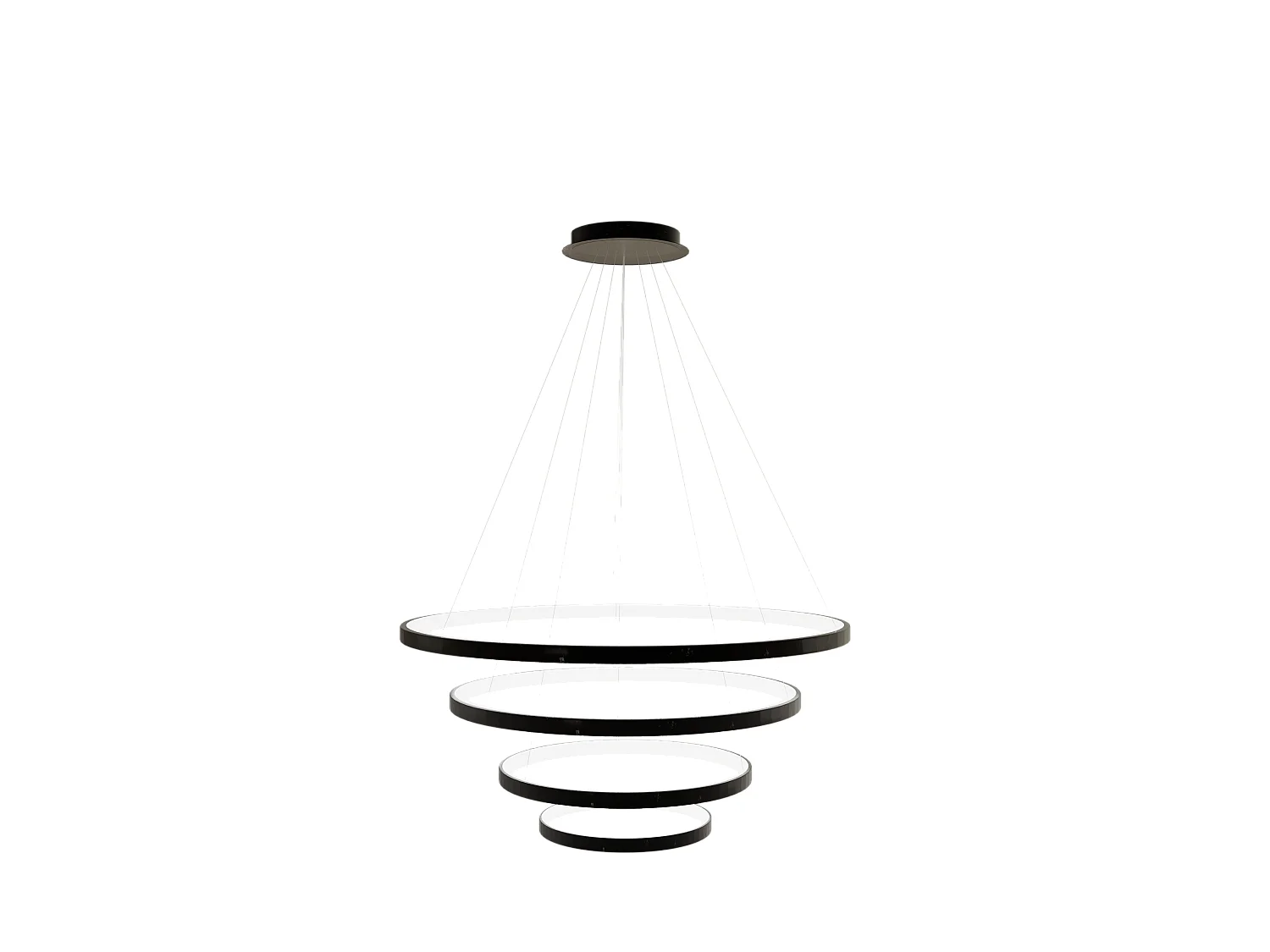 Lampe Suspendue Toolight LHJ014-CP4 BLACK Black