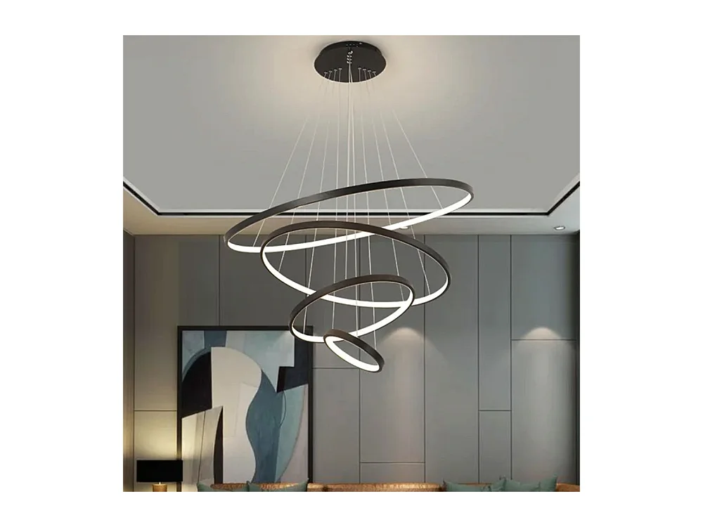 Lampe Suspendue Toolight LHJ014-CP4 BLACK Black