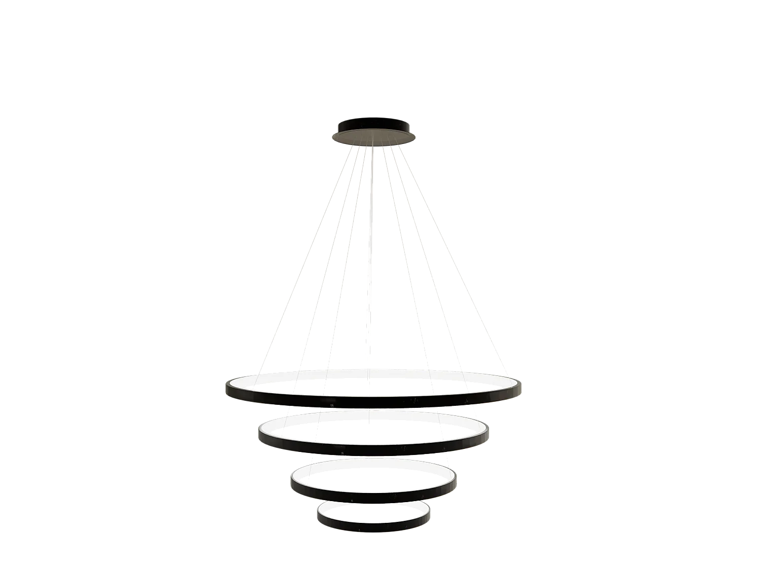 Lampe Suspendue Toolight LHJ014-CP4 BLACK Black