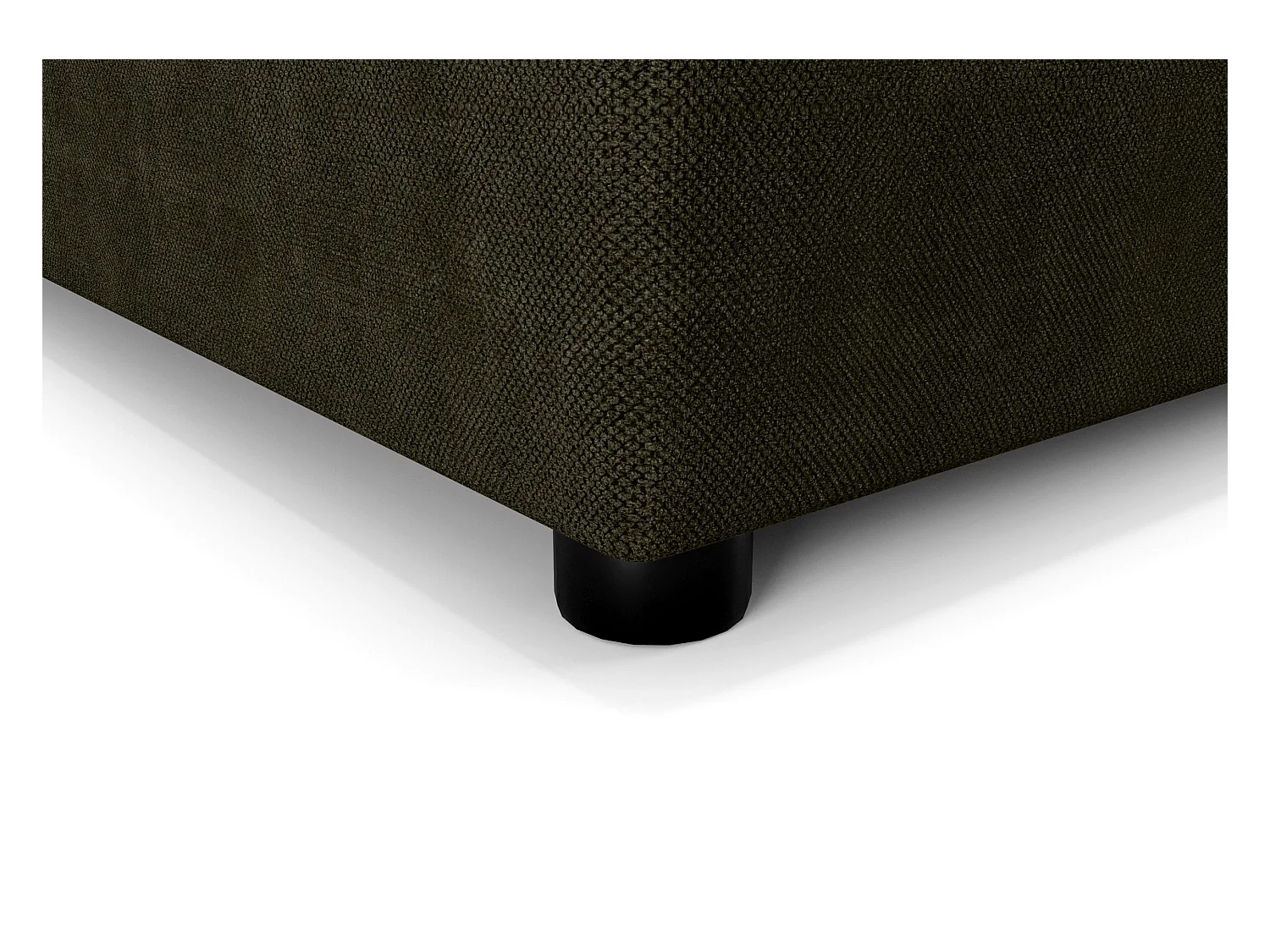 BEDANTE Lit boxspring KIDA 180x200 Curio 39 Vert foncé Lit Litkasten Lit double Lit d'hôtel Chambre à coucher Espace de rangement