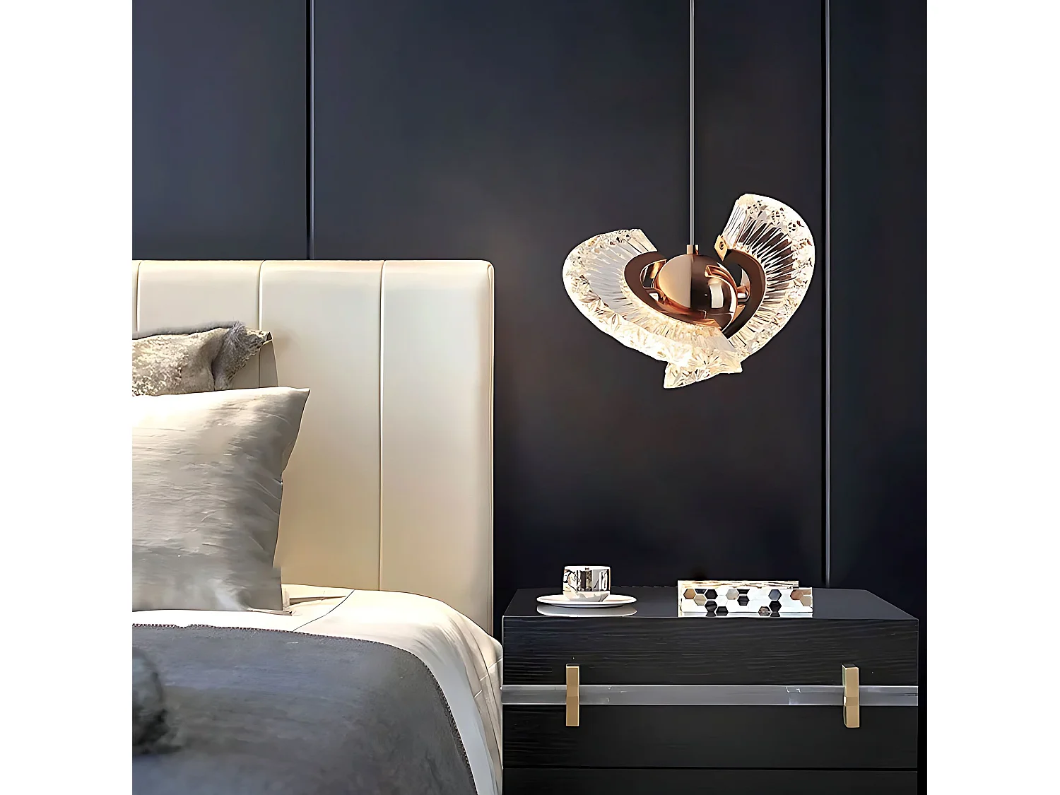 Lampe Suspendue Toolight LHJ108-2CP Gold