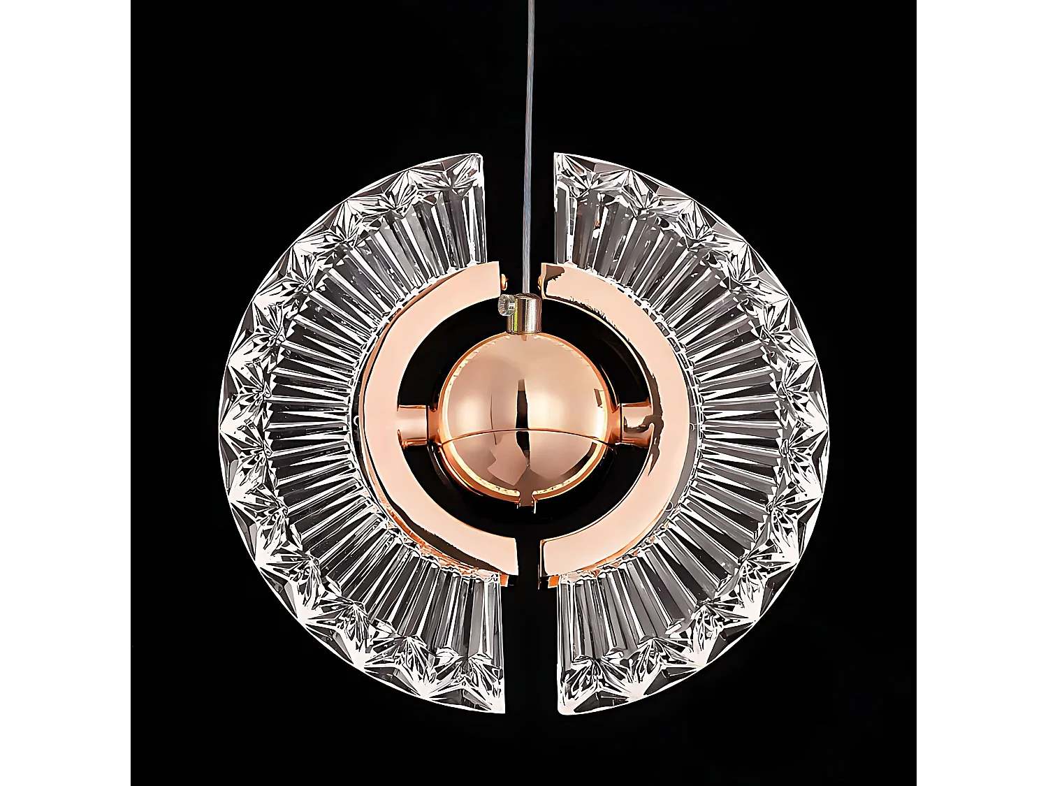 Lampe Suspendue Toolight LHJ108-2CP Gold