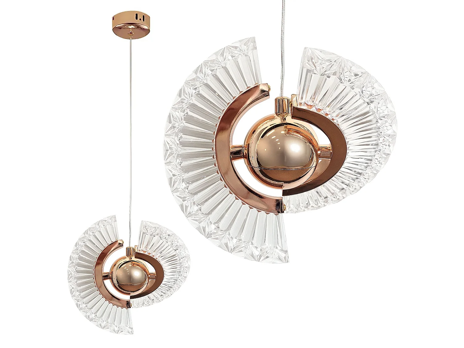 Hanglamp Toolight LHJ108-2CP Gold