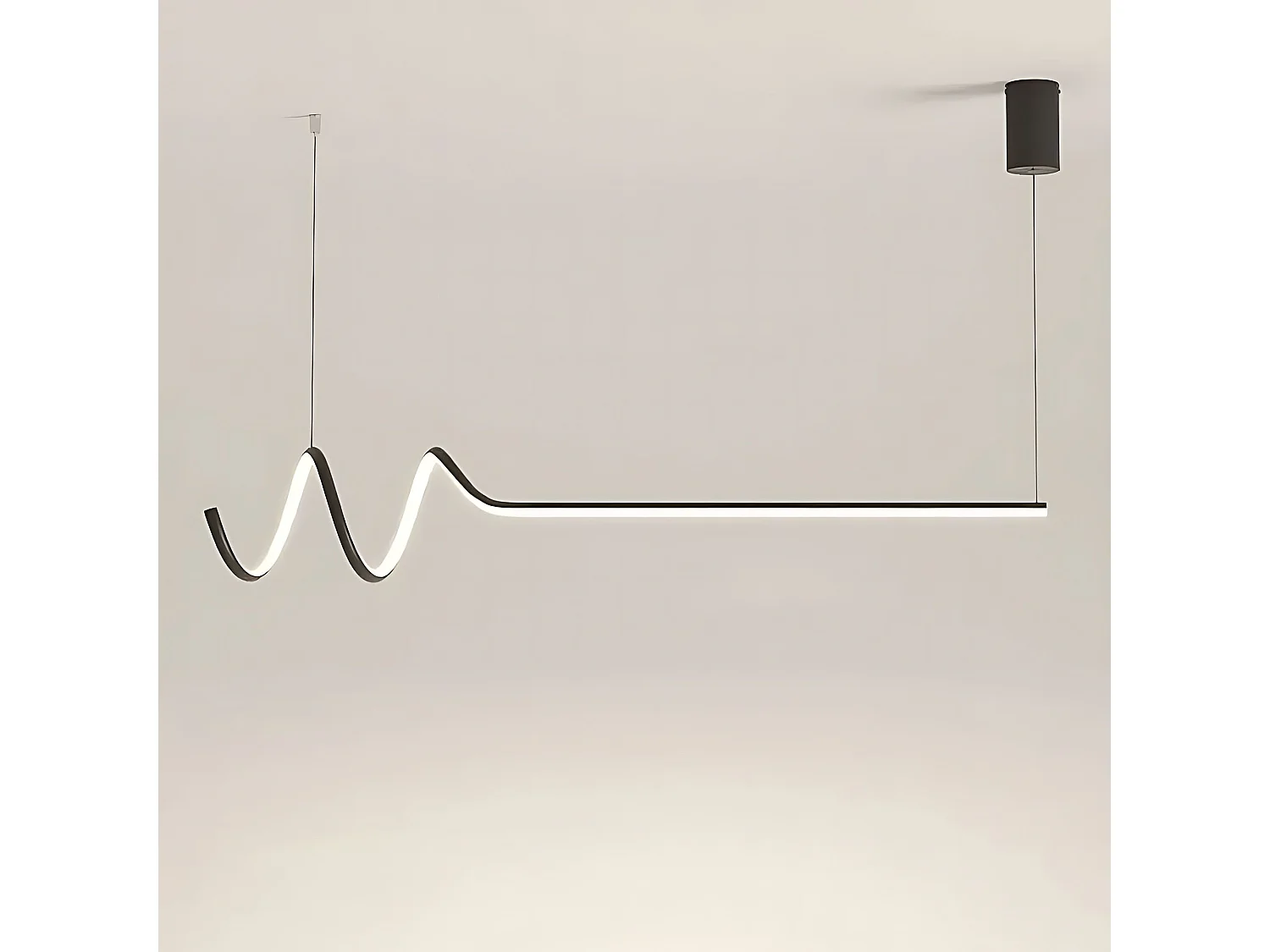 Lampe Suspendue Toolight LHJ030-CP Black