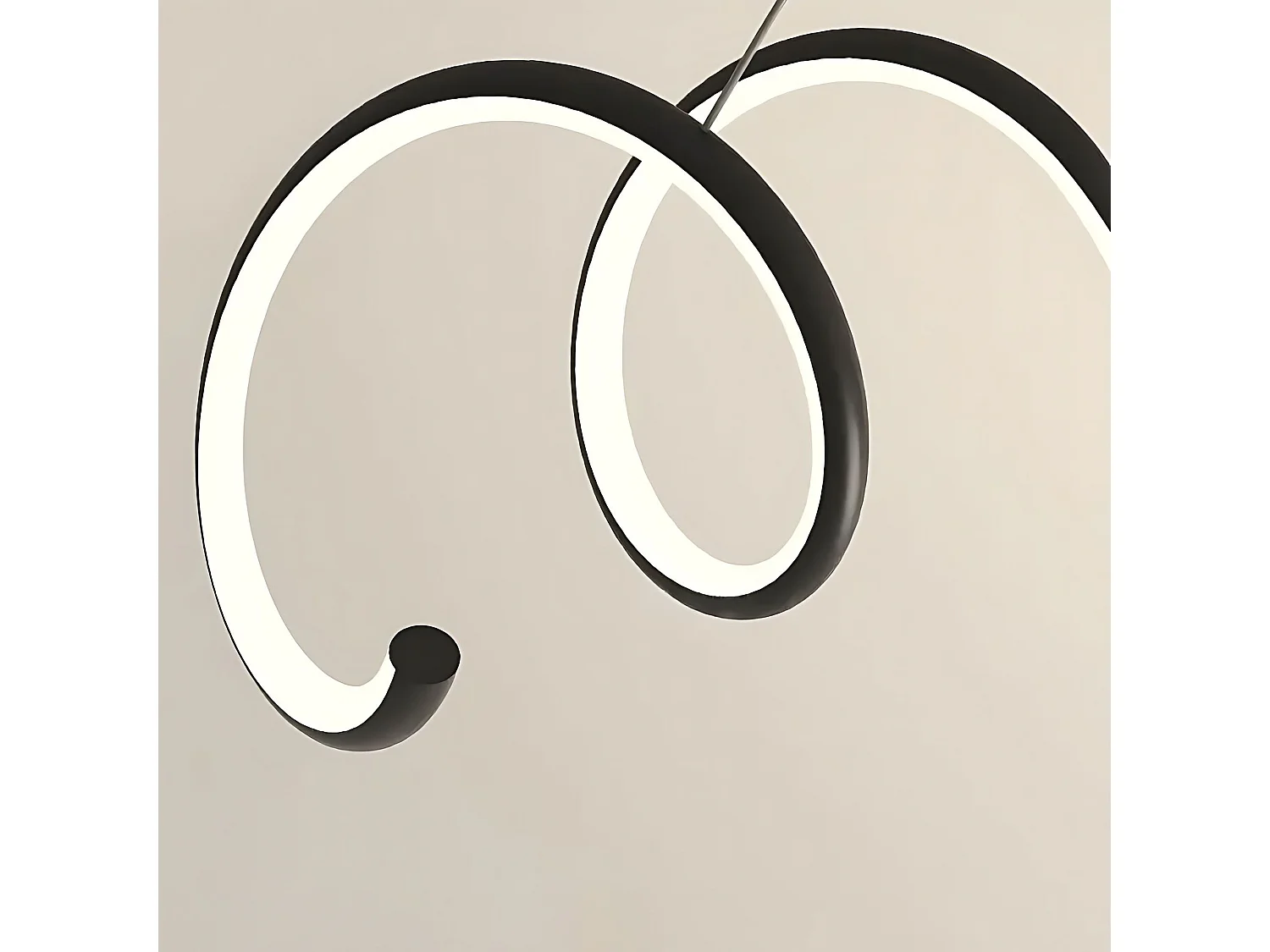 Lampe Suspendue Toolight LHJ030-CP Black