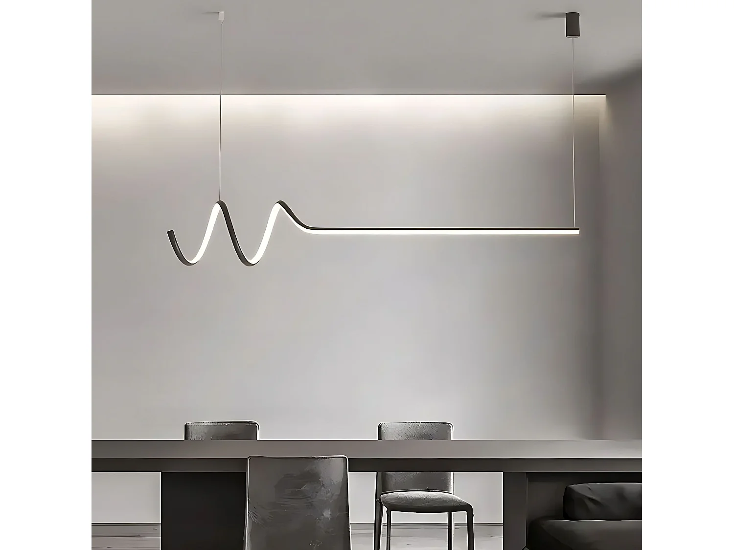 Lampe Suspendue Toolight LHJ030-CP Black