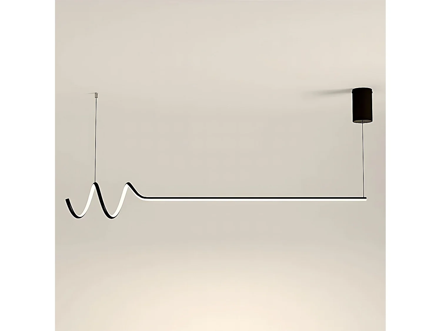 Lampe Suspendue Toolight LHJ030-CP Black