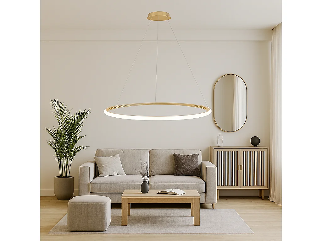 Lampe Suspendue Toolight LHJ001-CP 40 cm GOLD Gold