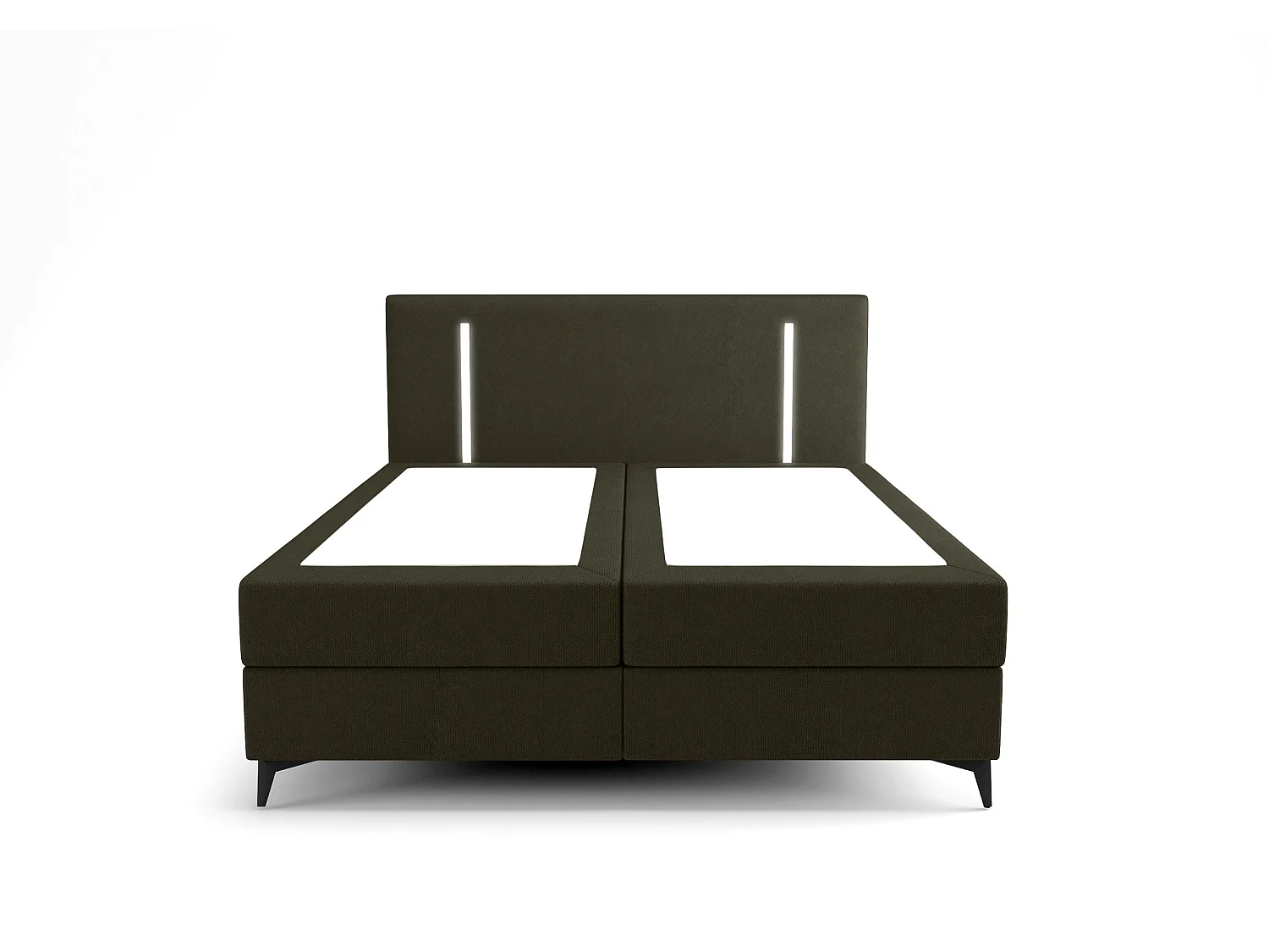 BEDANTE Boxspringbett ONO 180x200 CURIO 39 Grün Bett Bettkasten Ehebett Hotelbett Topper Matratze Schlafzimmer Stauraum