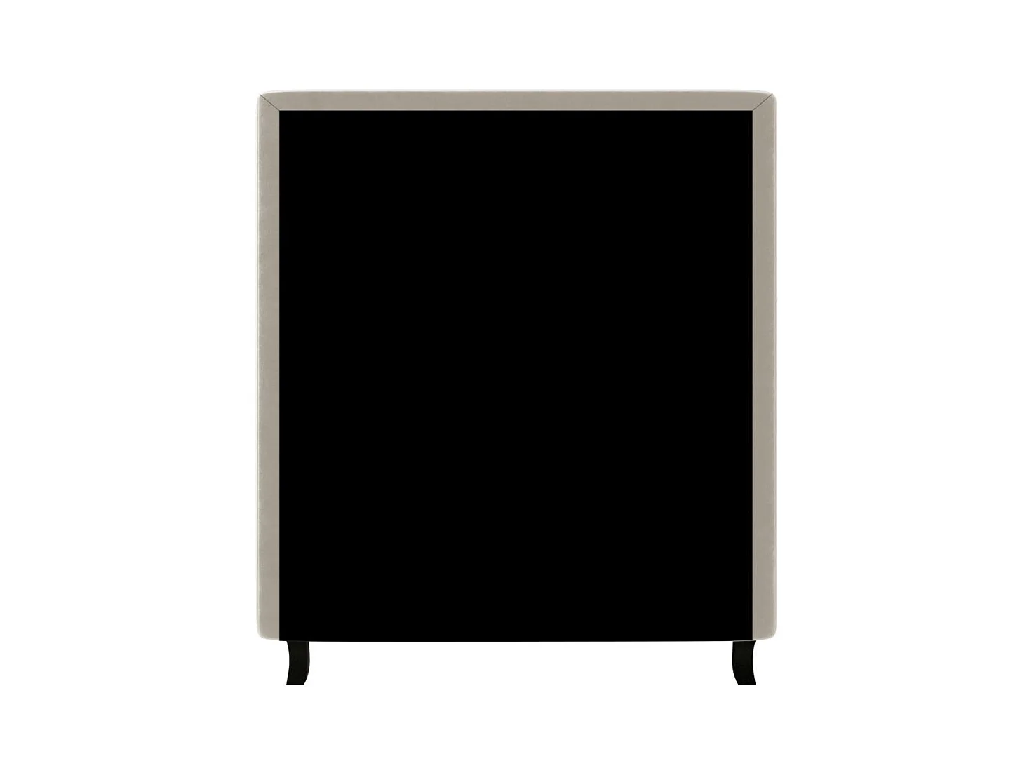 BEDANTE Lit Boxspring LIMBA 80x200 Monolith 02 Crème Lit avec coffre Lit simple Lit d’hôtel Surmatelas Matelas Chambre Espace de rangement