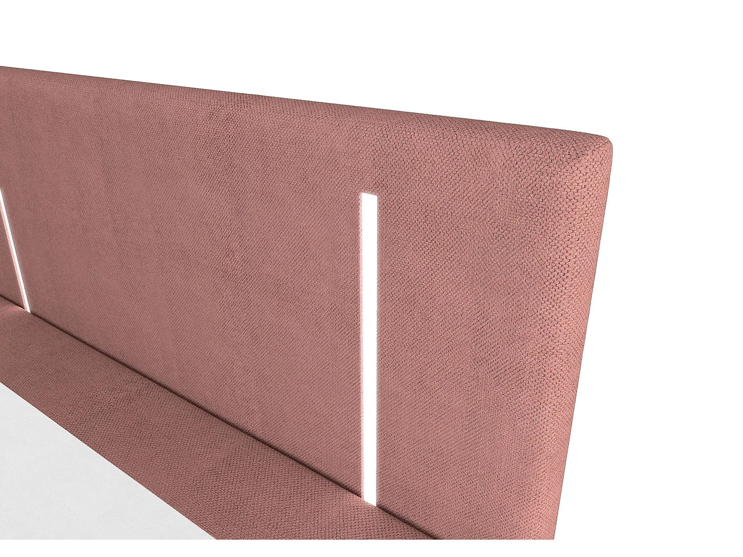 BEDANTE Boxspringbett ONO 140x200 CURIO 63 Rosa Bett Bettkasten Ehebett Hotelbett Topper Matratze Schlafzimmer Stauraum