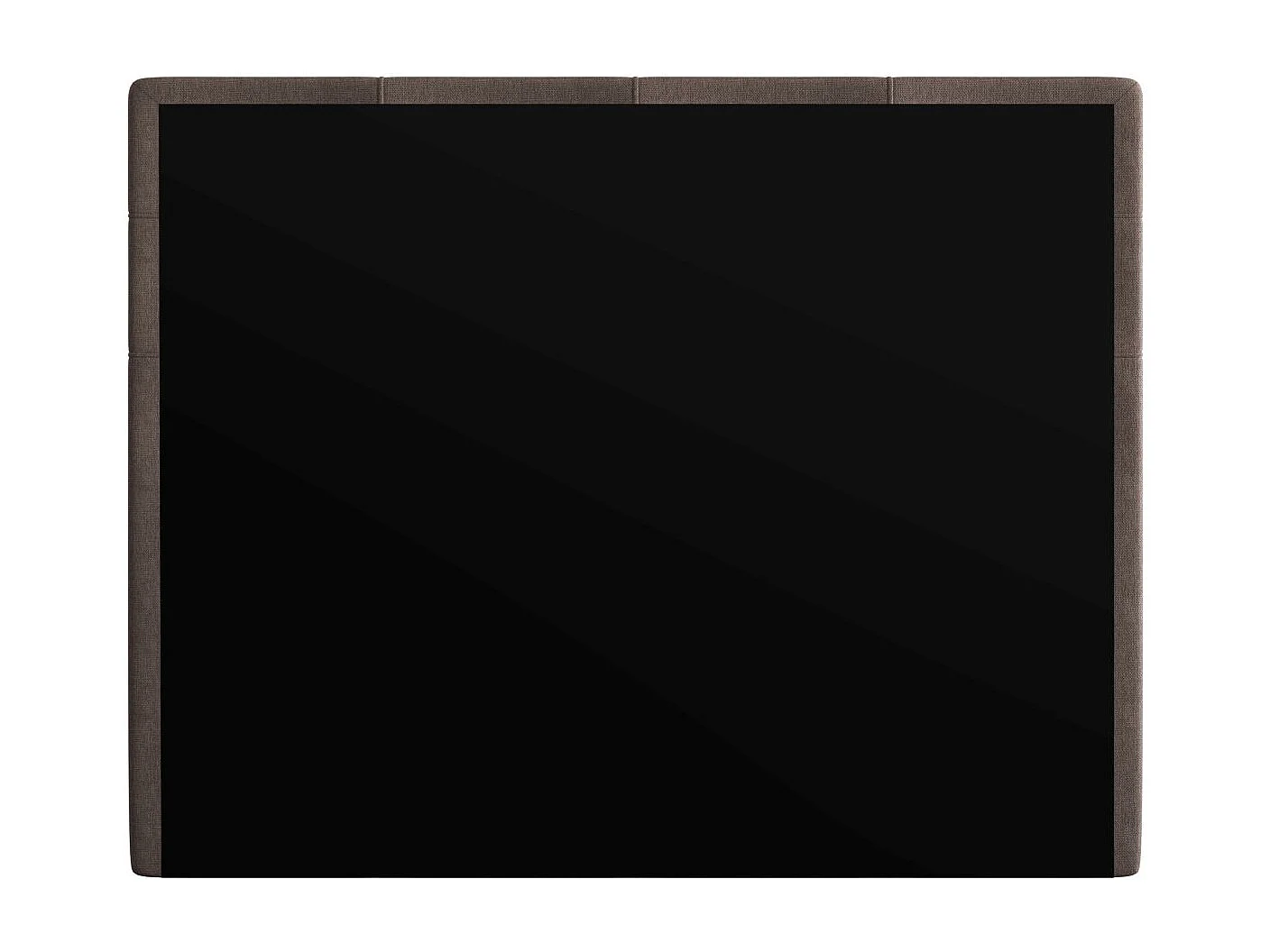 BEDANTE Lit boxspring FADO 2 80x200 Cosmic 03 Brun Lit Coffre Lit simple Lit d’hôtel